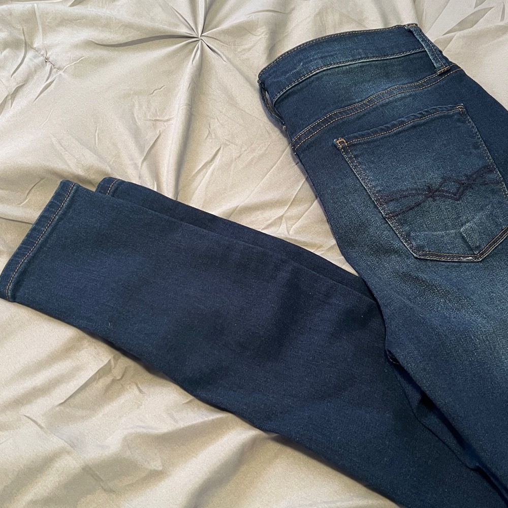 Mudd Blue Denim High Rise Jeggings Jeans - Picture 6 of 13